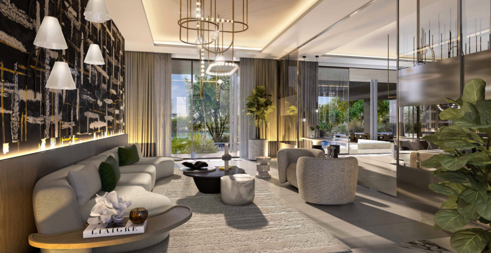 Tilal Al Ghaf Luxury Living Room